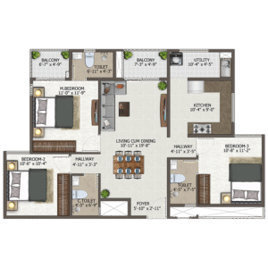 3 BHK