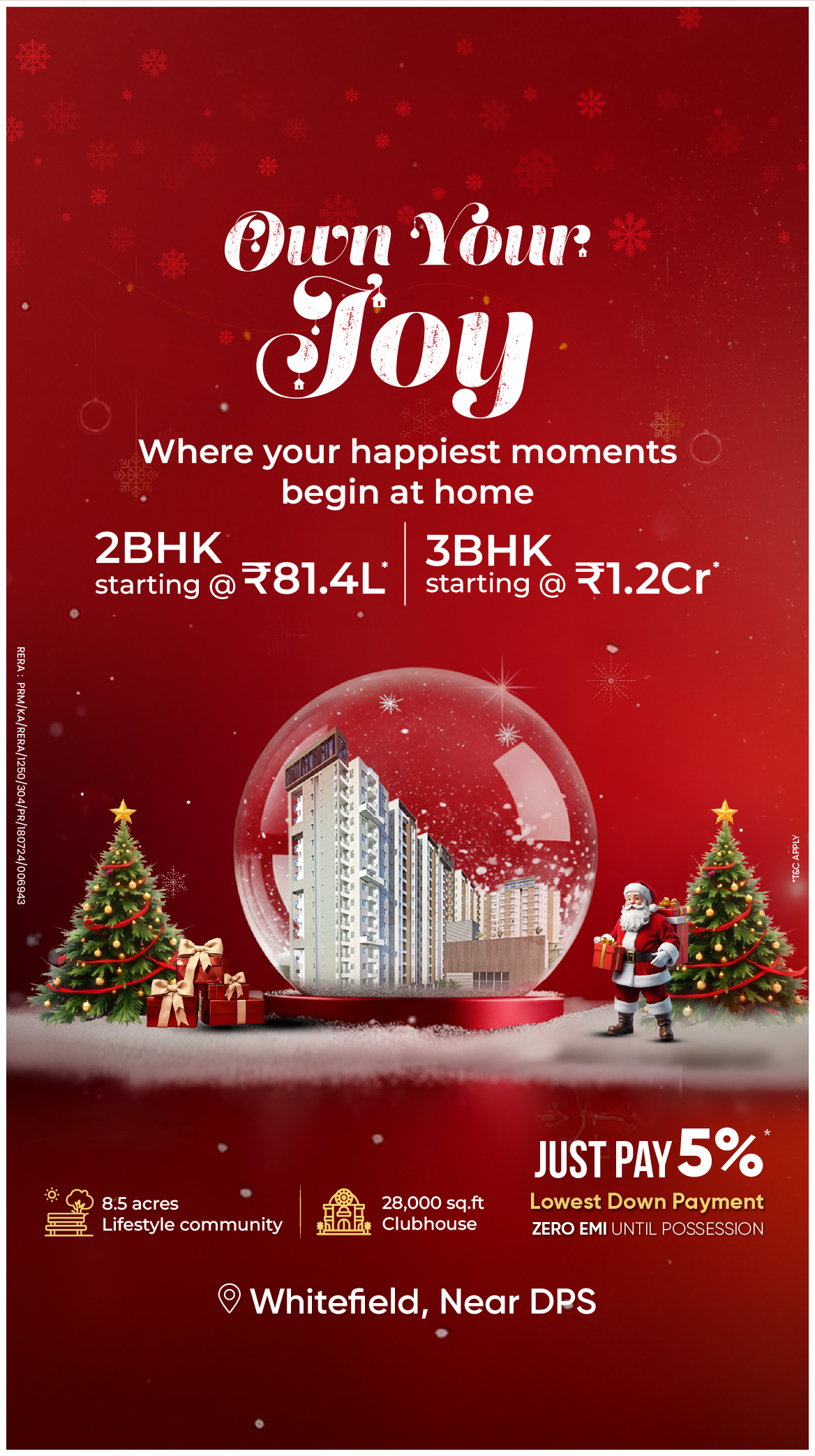 Christmas offer euphoria in the east Whitefield